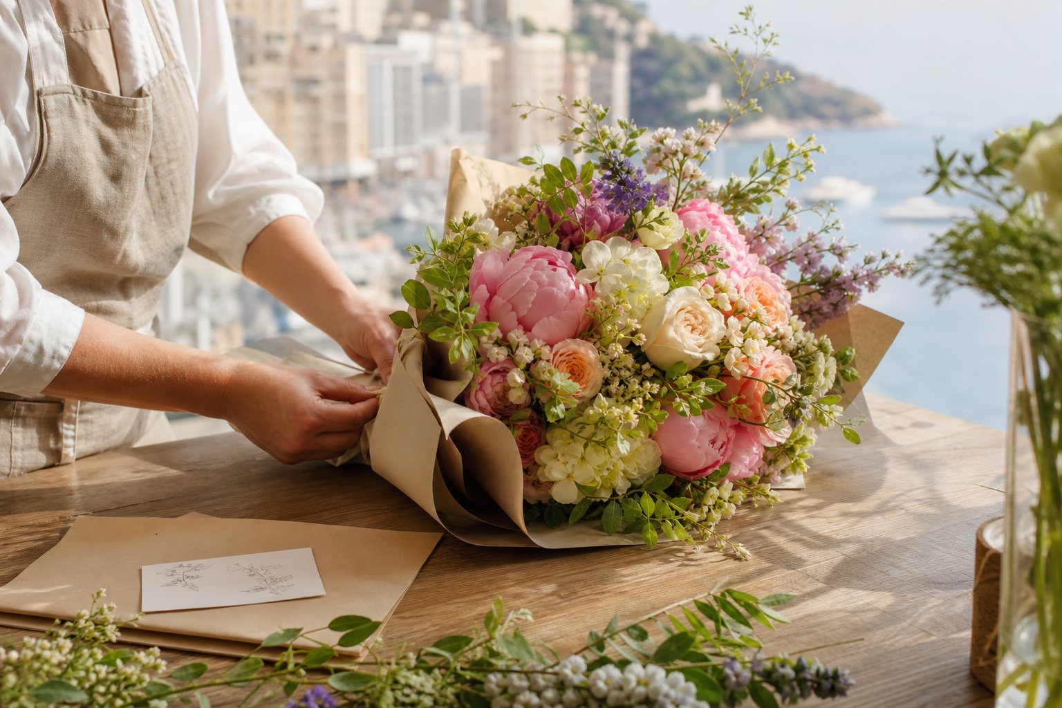 How to Send Flowers to Monaco from Abroad